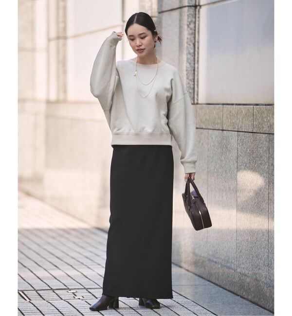 NOBLE「《WEB限定追加》ナッピングオーバーニュアンススウェット」|スウェット・ジャージ|