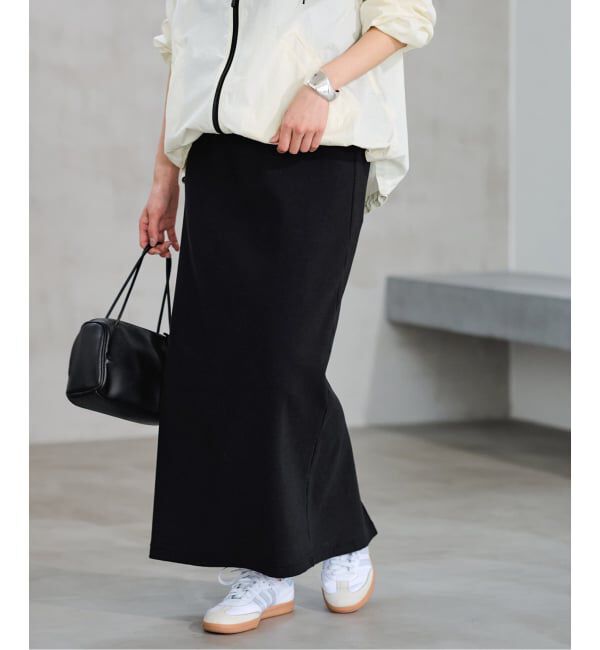 FRAMeWORK「≪手洗い可≫コットンリブスカート」|スカート|