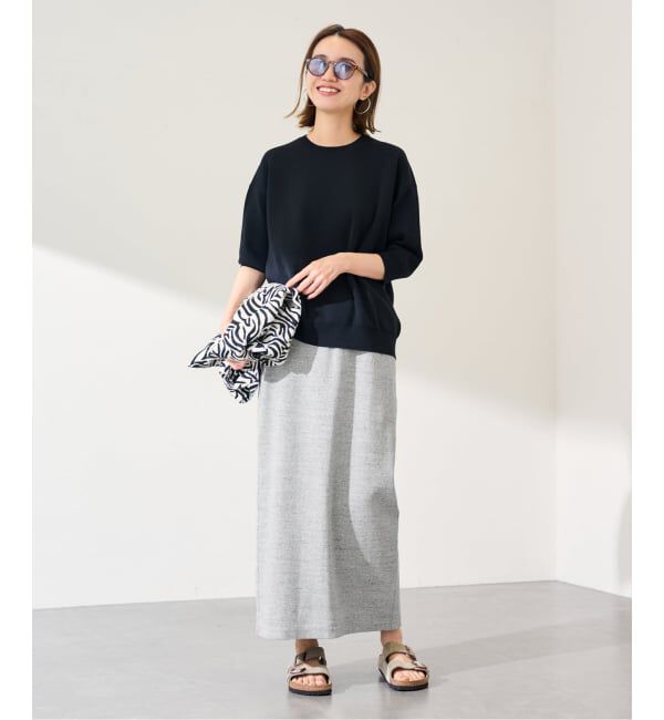 FRAMeWORK「≪手洗い可≫コットンリブスカート」|スカート|