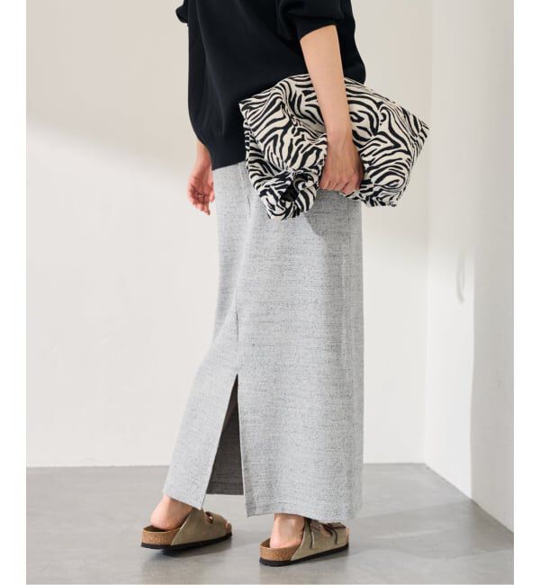 FRAMeWORK「≪手洗い可≫コットンリブスカート」|スカート|