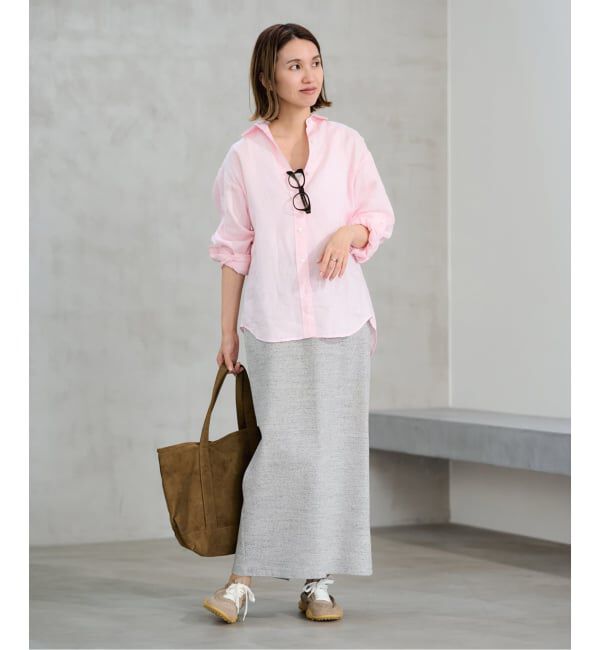 FRAMeWORK「≪手洗い可≫コットンリブスカート」|スカート|