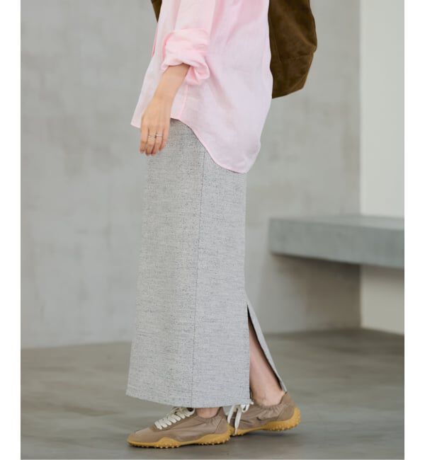 FRAMeWORK「≪手洗い可≫コットンリブスカート」|スカート|