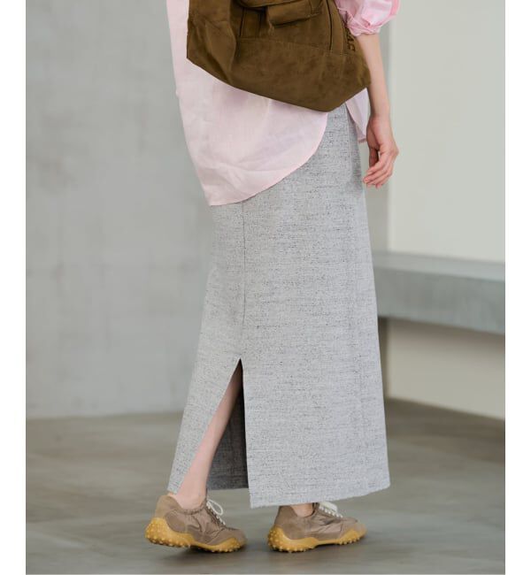 FRAMeWORK「≪手洗い可≫コットンリブスカート」|スカート|