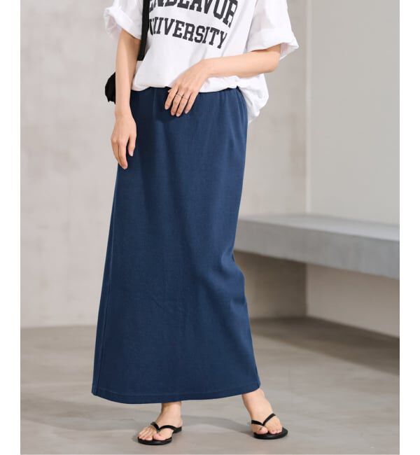 FRAMeWORK「≪手洗い可≫コットンリブスカート」|スカート|