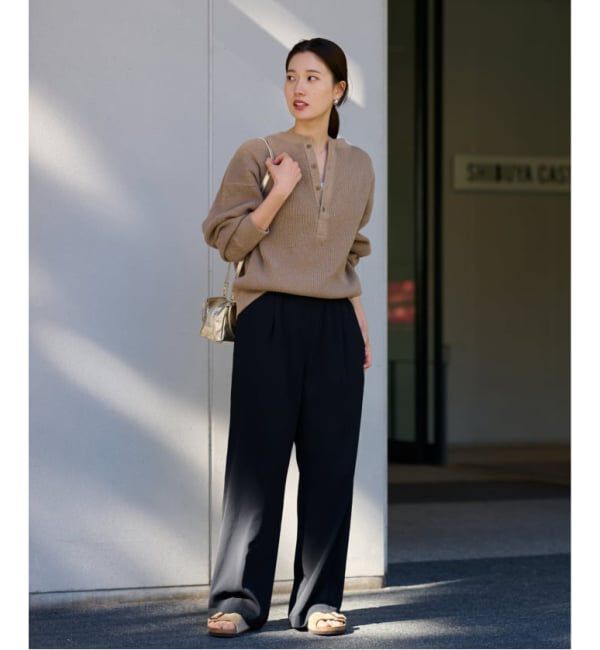 FRAMeWORK「≪新色 / 追加≫ポリエステルツイルリラックスパンツ」|その他|