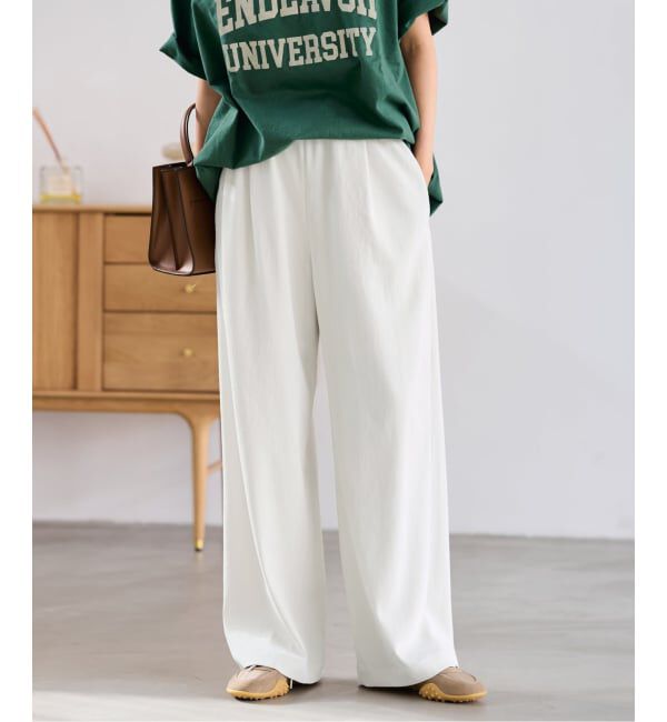 FRAMeWORK「≪新色 / 追加≫ポリエステルツイルリラックスパンツ」|その他|