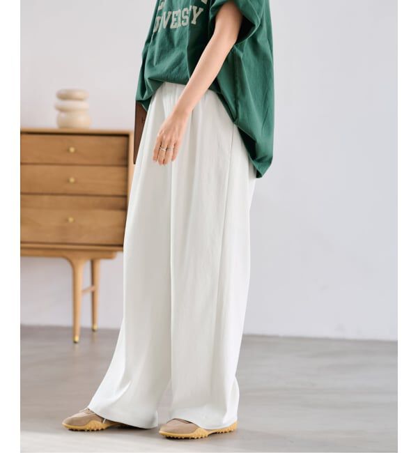 FRAMeWORK「≪新色 / 追加≫ポリエステルツイルリラックスパンツ」|その他|