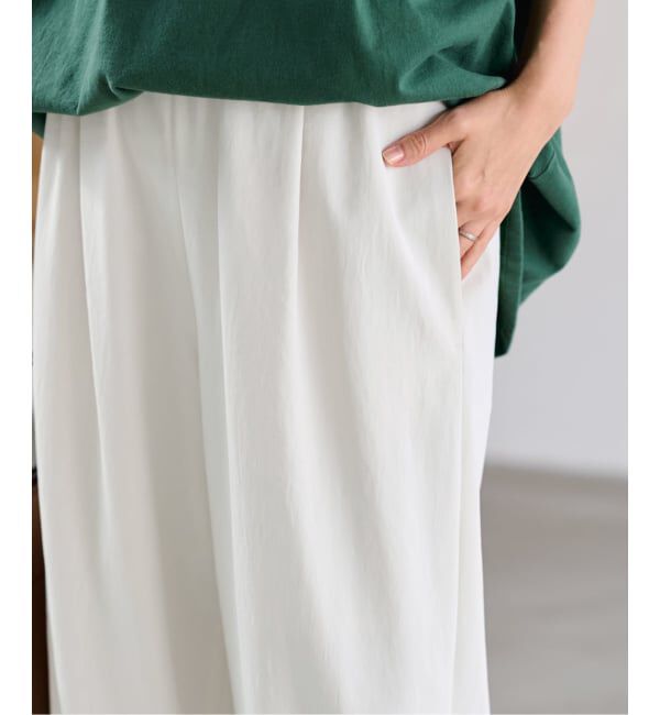 FRAMeWORK「≪新色 / 追加≫ポリエステルツイルリラックスパンツ」|その他|