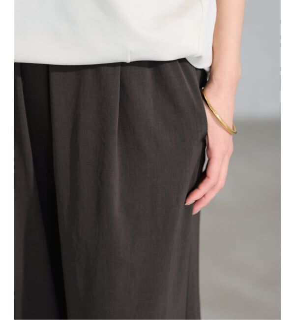 FRAMeWORK「≪新色 / 追加≫ポリエステルツイルリラックスパンツ」|その他|