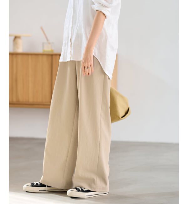 FRAMeWORK「≪新色 / 追加≫ポリエステルツイルリラックスパンツ」|その他|