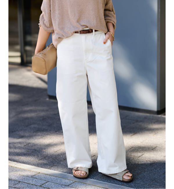 FRAMeWORK「チノパンツ」|チノ|ホワイト