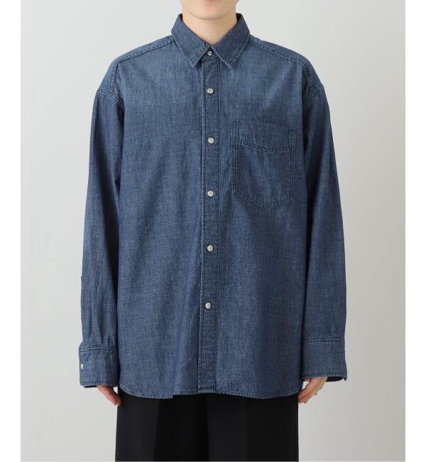 Spick and Span「シャンブレールーズシャツ」|シャツ・ブラウス|