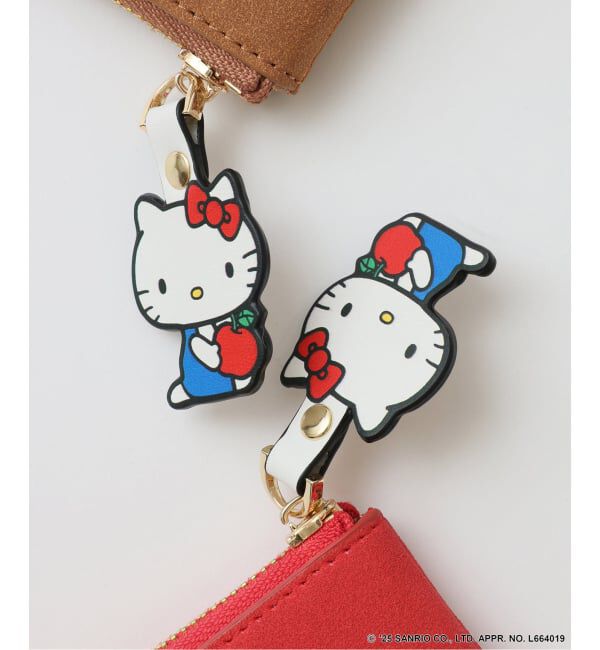 Spick and Span「《追加》HELLO KITTY S&S HASHIBAMI フェイクスエードポーチ」|ポーチ|