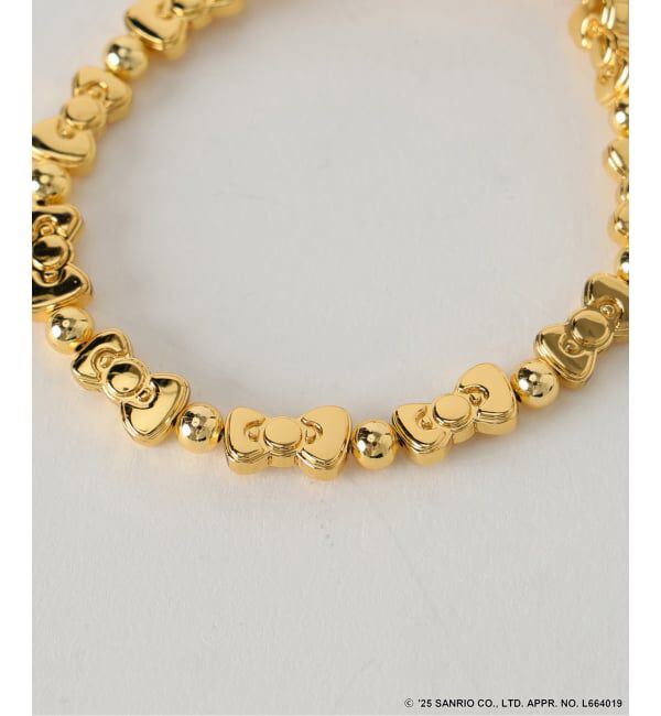 Spick and Span「《追加》HELLO KITTY S&S HASHIBAMI リボンビーズハンドストラップ」|その他|