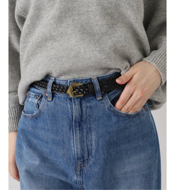 FRAMeWORK「CCU/シーシーユー NARROW MESH ベルト」|ベルト|