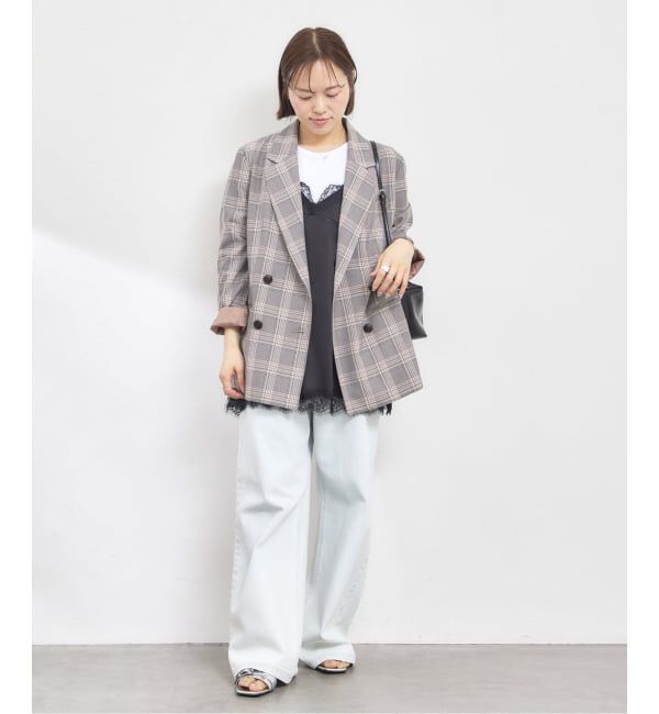 U by SPICK&SPAN「ダブルボタンジャケット」|テーラードジャケット|