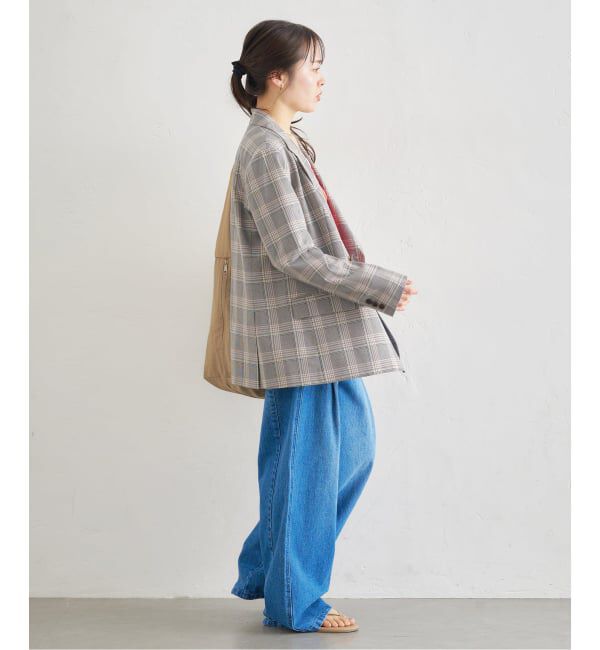 U by SPICK&SPAN「ダブルボタンジャケット」|テーラードジャケット|