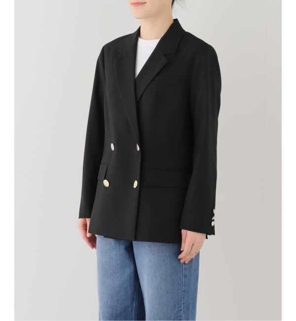 U by SPICK&SPAN「ダブルボタンジャケット」|テーラードジャケット|