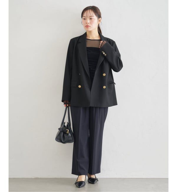 U by SPICK&SPAN「ダブルボタンジャケット」|テーラードジャケット|