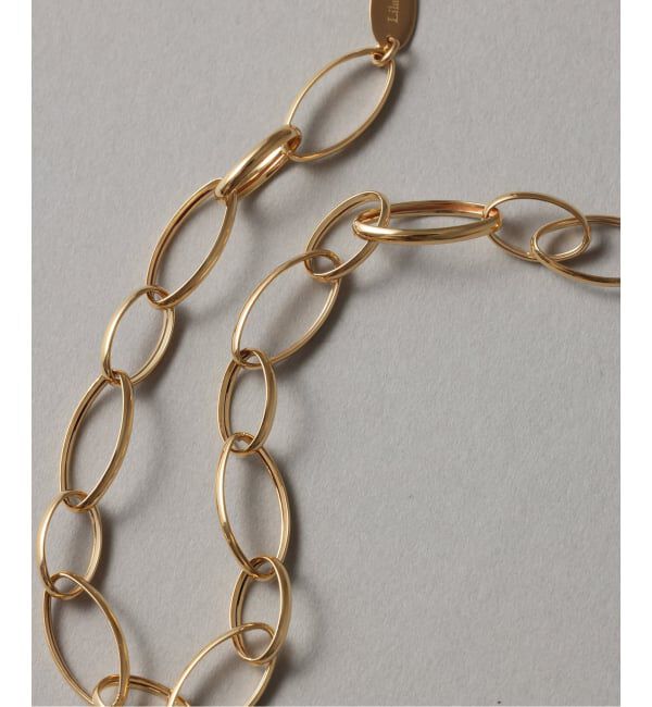 Lilas by Spick&Span「オーバルチェーンブレスレット K18」|ブレスレット・バングル|