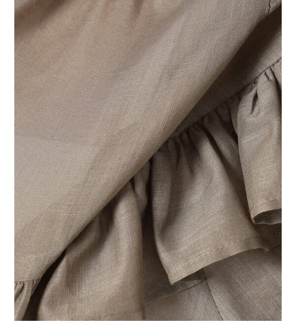 Spick and Span「コットンラミーローンフリルブラウス」|シャツ・ブラウス|