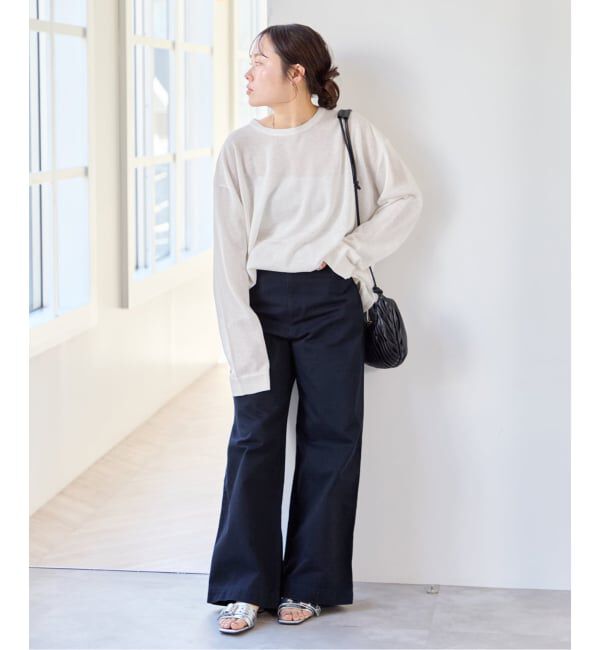 U by SPICK&SPAN「ヴィンテージライクチノパンツ」|チノ|