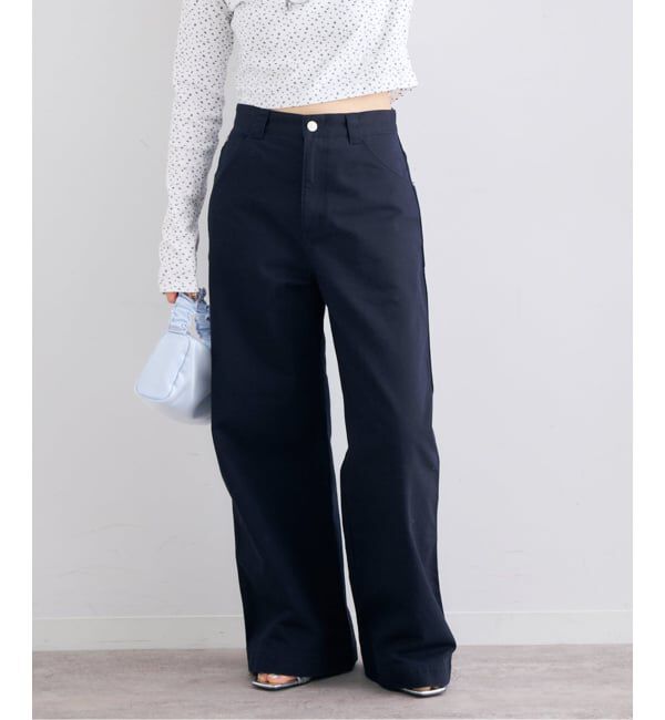 U by SPICK&SPAN「ヴィンテージライクチノパンツ」|チノ|