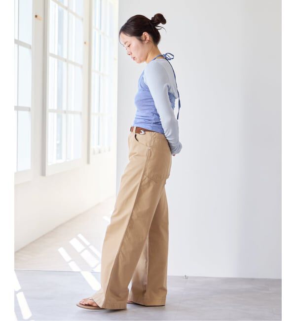 U by SPICK&SPAN「ヴィンテージライクチノパンツ」|チノ|