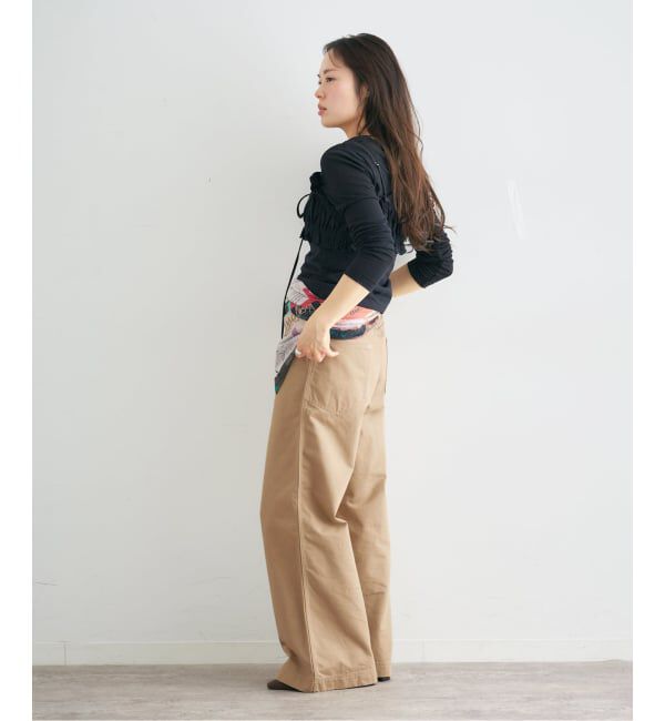 U by SPICK&SPAN「ヴィンテージライクチノパンツ」|チノ|