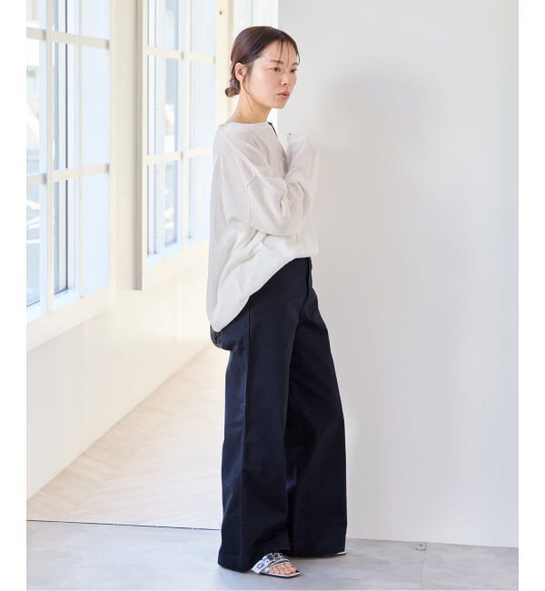 U by SPICK&SPAN「ヴィンテージライクチノパンツ」|チノ|