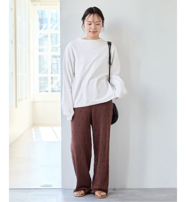 U by SPICK&SPAN「ロングスリーブライトスウェット」|スウェット・ジャージ|