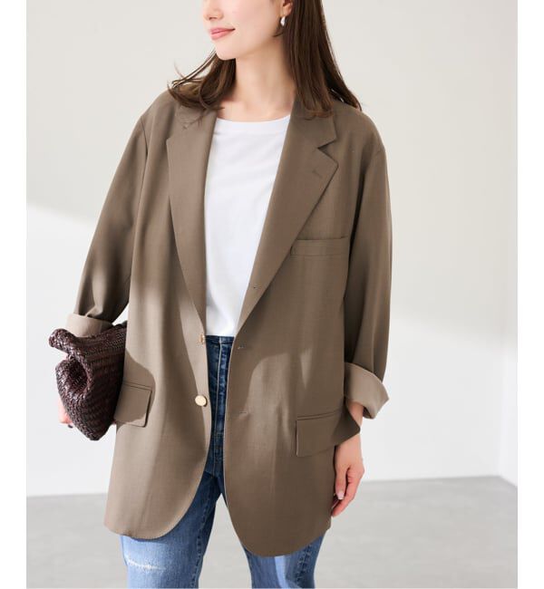 FRAMeWORK「COUTURE D`ADAM/クチュールドアダム BIGJK Single Blazer Desert」|その他|