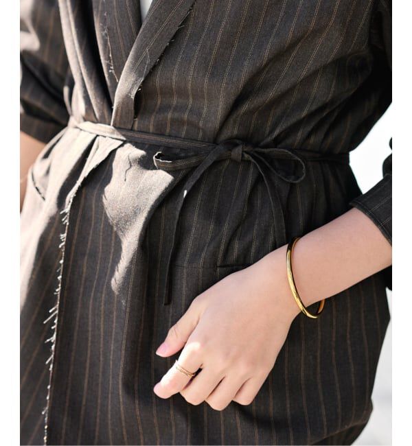 FRAMeWORK「TOPカラーボタンレスジャケット」|その他|