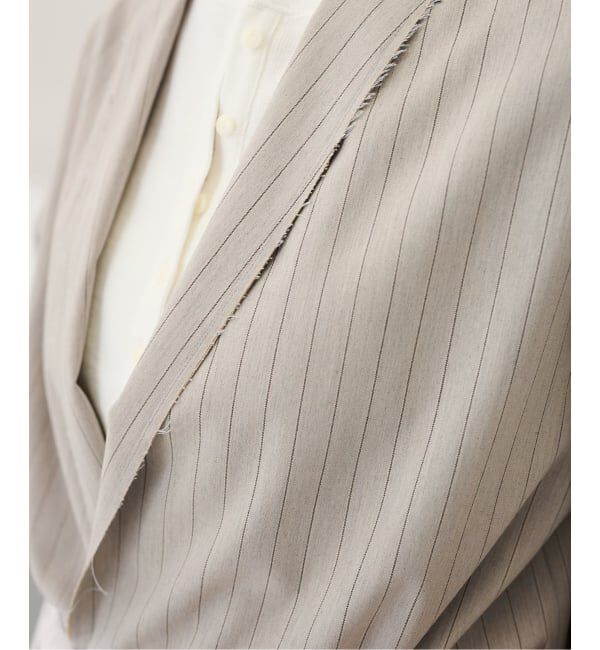 FRAMeWORK「TOPカラーボタンレスジャケット」|その他|