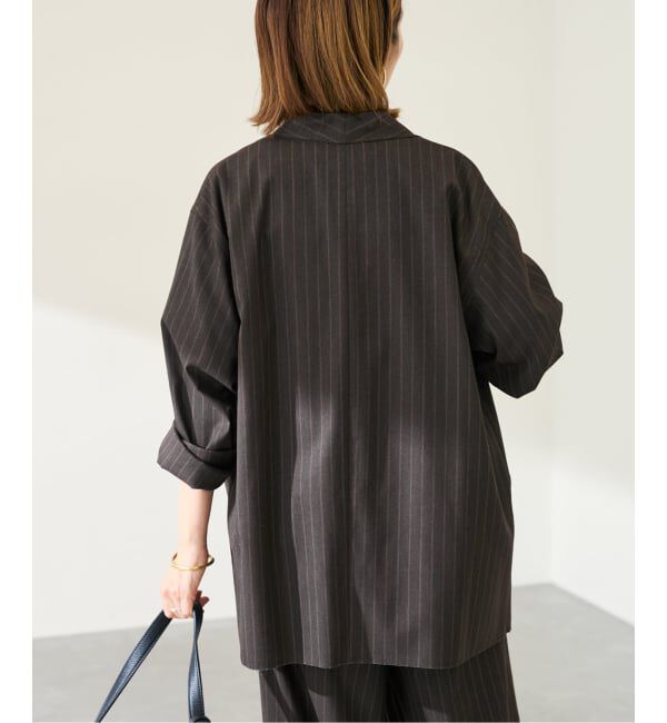 FRAMeWORK「TOPカラーボタンレスジャケット」|その他|