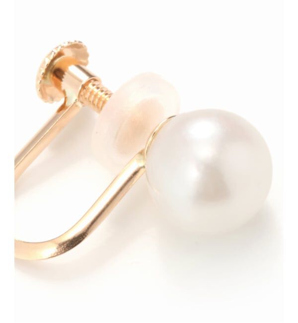 Lilas by Spick&Span「《WEB限定》アコヤパール6mmイヤリング K10（両耳）」|イヤリング|