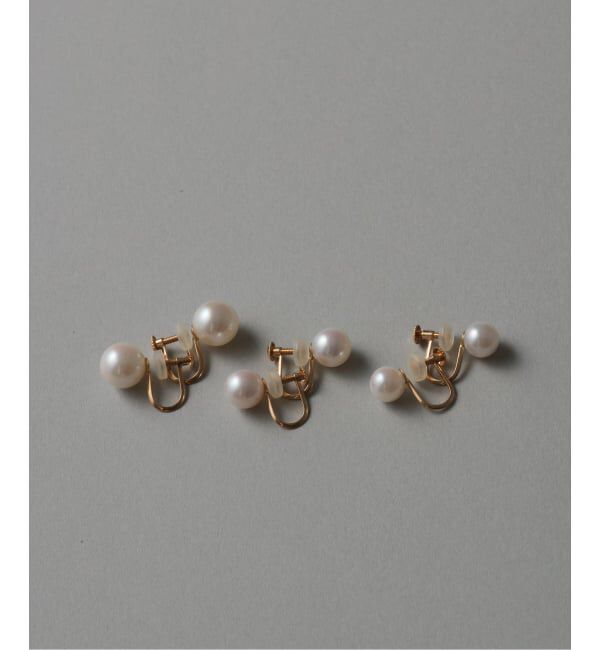 Lilas by Spick&Span「《WEB限定》アコヤパール6mmイヤリング K10（両耳）」|イヤリング|