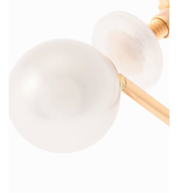 Lilas by Spick&Span「《WEB限定》アコヤパール7mmイヤリング K10（両耳）」|イヤリング|