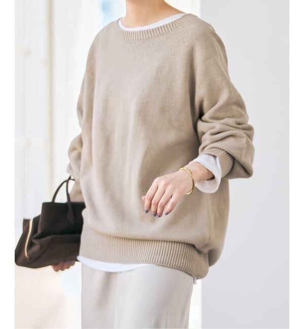 Spick and Span「《26SS 新作/追加 》 ニュアンスコクーンバルキーニット」|ニット・セーター|