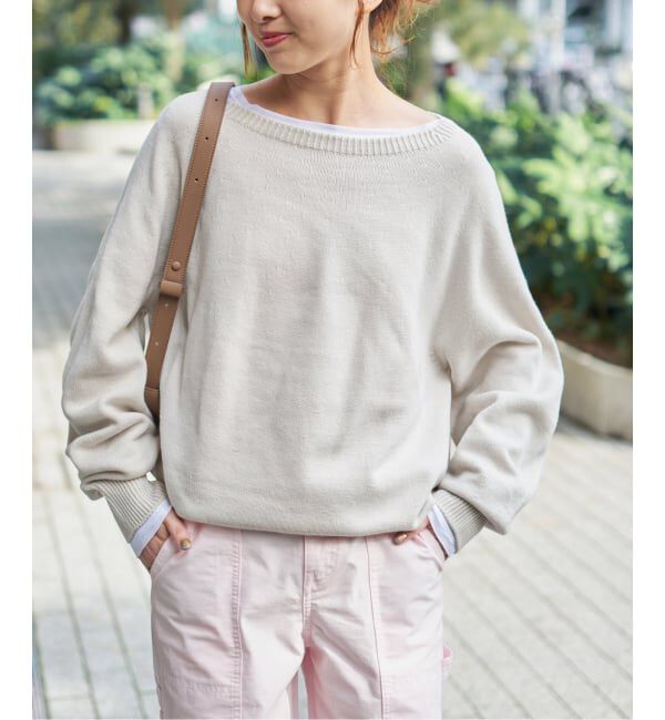 Spick and Span「《26SS 新作/追加 》 ニュアンスコクーンバルキーニット」|ニット・セーター|