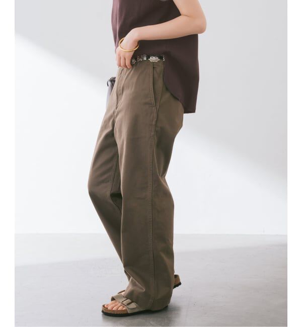FRAMeWORK「≪一部カラーWEB限定 / 追加≫OVER SIZED CHINO パンツ 2」|チノ|