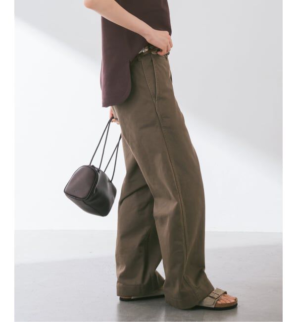 FRAMeWORK「≪一部カラーWEB限定 / 追加≫OVER SIZED CHINO パンツ 2」|チノ|