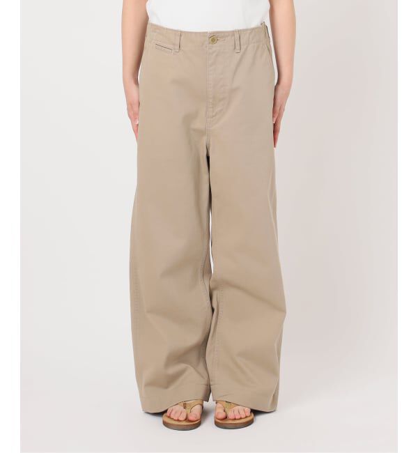 FRAMeWORK「≪一部カラーWEB限定 / 追加≫OVER SIZED CHINO パンツ 2」|チノ|