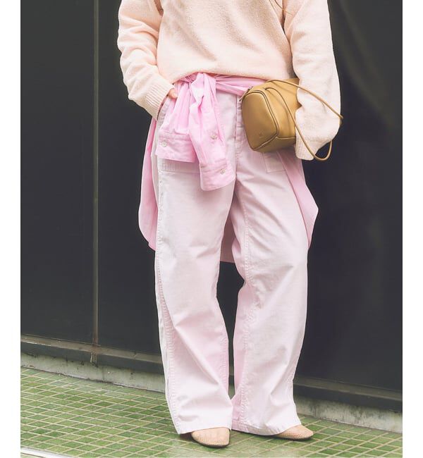 FRAMeWORK「≪追加≫ライトミリタリースラブベイカーパンツ 2」|カーゴ|