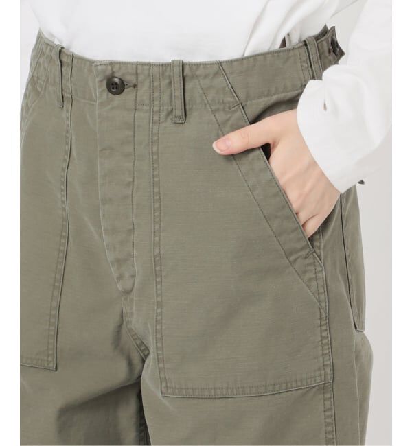 FRAMeWORK「≪追加≫ライトミリタリースラブベイカーパンツ 2」|カーゴ|