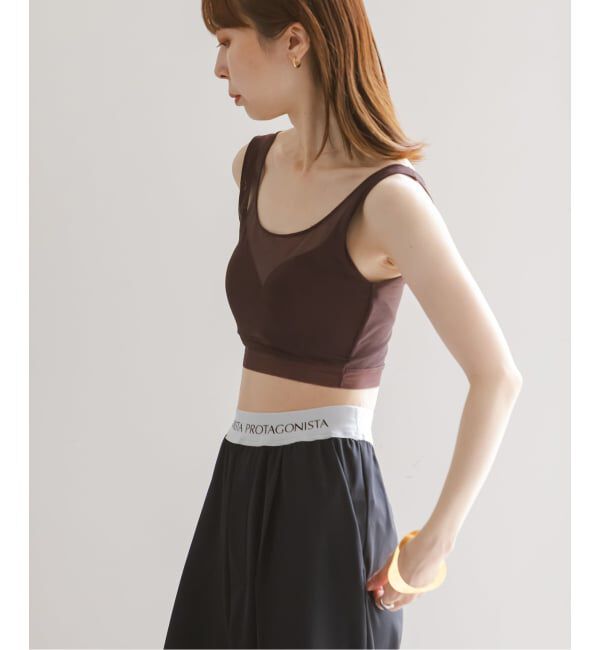 NOBLE「《追加》NICENICE MOMENT/ナイスナイスモーメント MESH BRA TANK」|インナー|