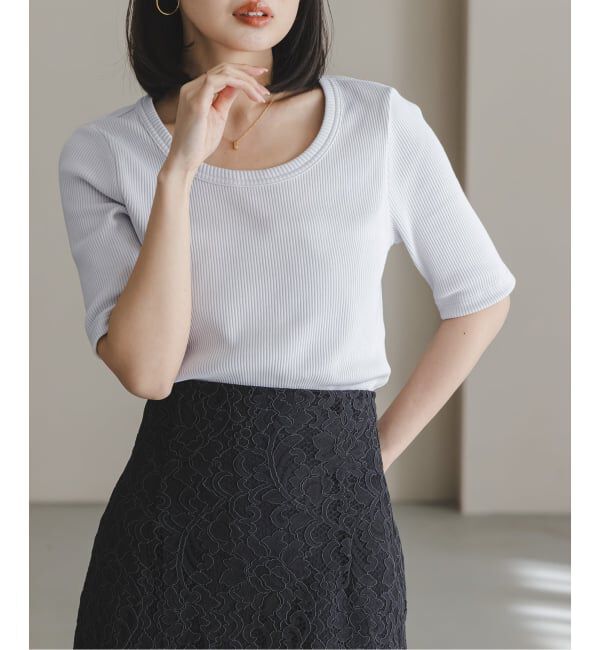 NOBLE「ULTIMAコットンラウンドネックT」|Tシャツ・カットソー|