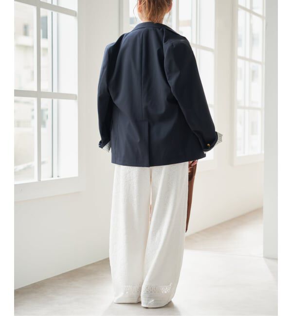 Spick and Span「オープンカラーレースジャンプスーツ」|オールインワン|