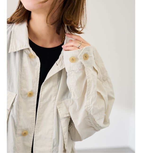 FRAMeWORK「≪予約≫ローンワッシャーミリタリージャケット」|ミリタリージャケット|