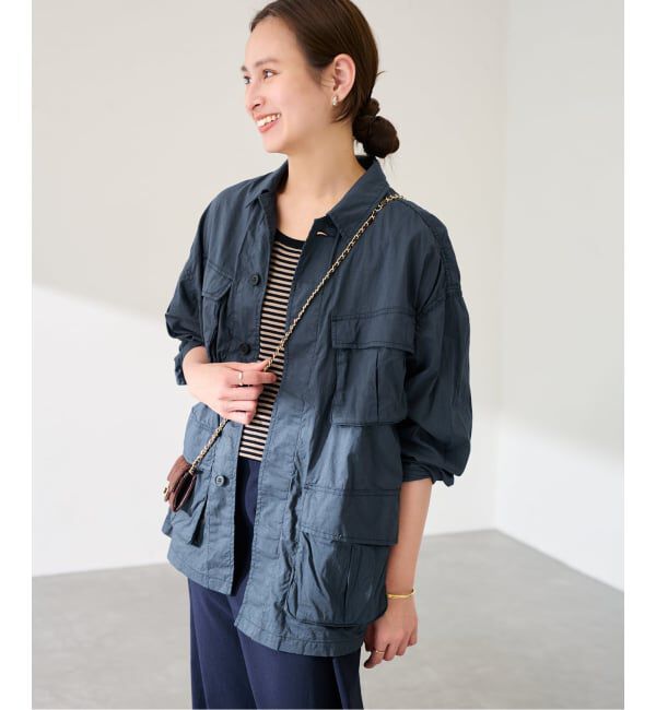 FRAMeWORK「≪予約≫ローンワッシャーミリタリージャケット」|ミリタリージャケット|